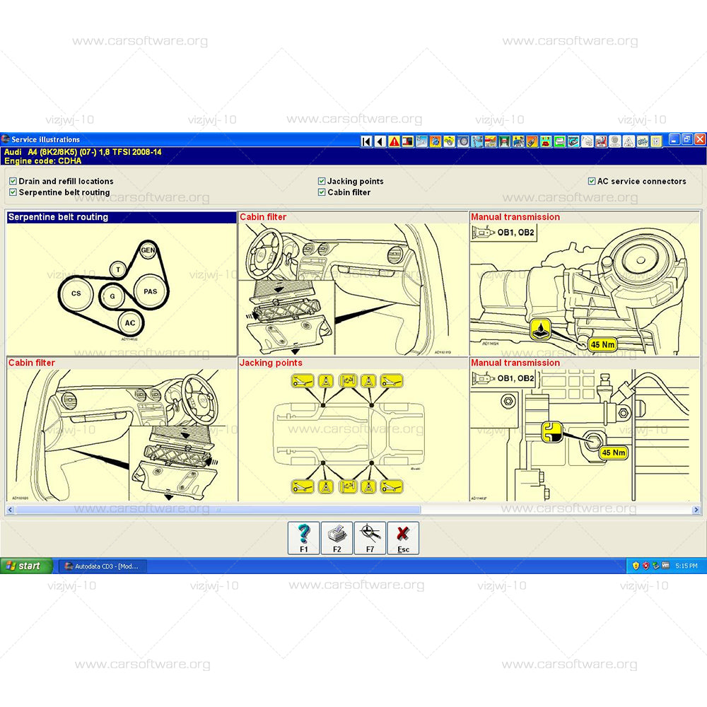 AUTO-DATA V3.45 Software A great database of car repair materials Checking and Settling the Bugs Provides Car Parameters & Repairing Information & Wiring Mechanism Best opportunity for car mechanics to improve overall work