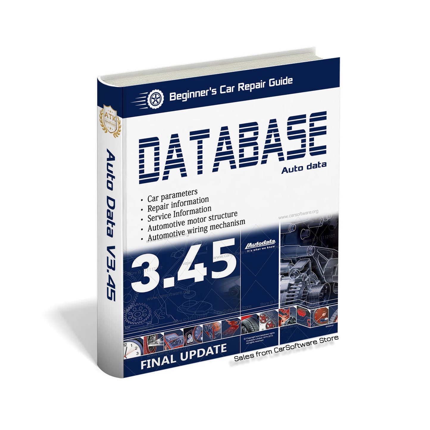 AUTO-DATA V3.45 Software A great database of car repair materials Checking and Settling the Bugs Provides Car Parameters & Repairing Information & Wiring Mechanism Best opportunity for car mechanics to improve overall work