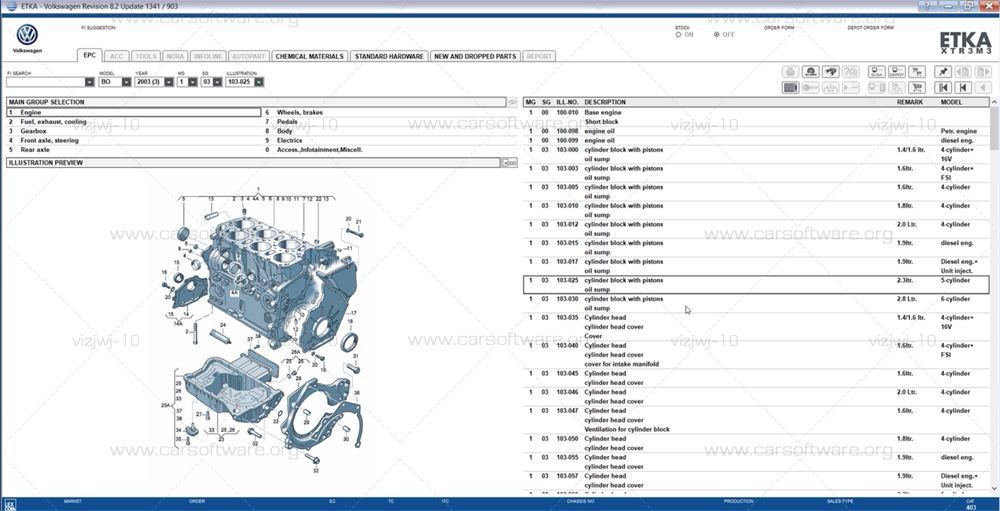 ETKA V8.2 Software Virtual Machine Version official spare parts database for Volkswagen The world's most powerful car repair software data