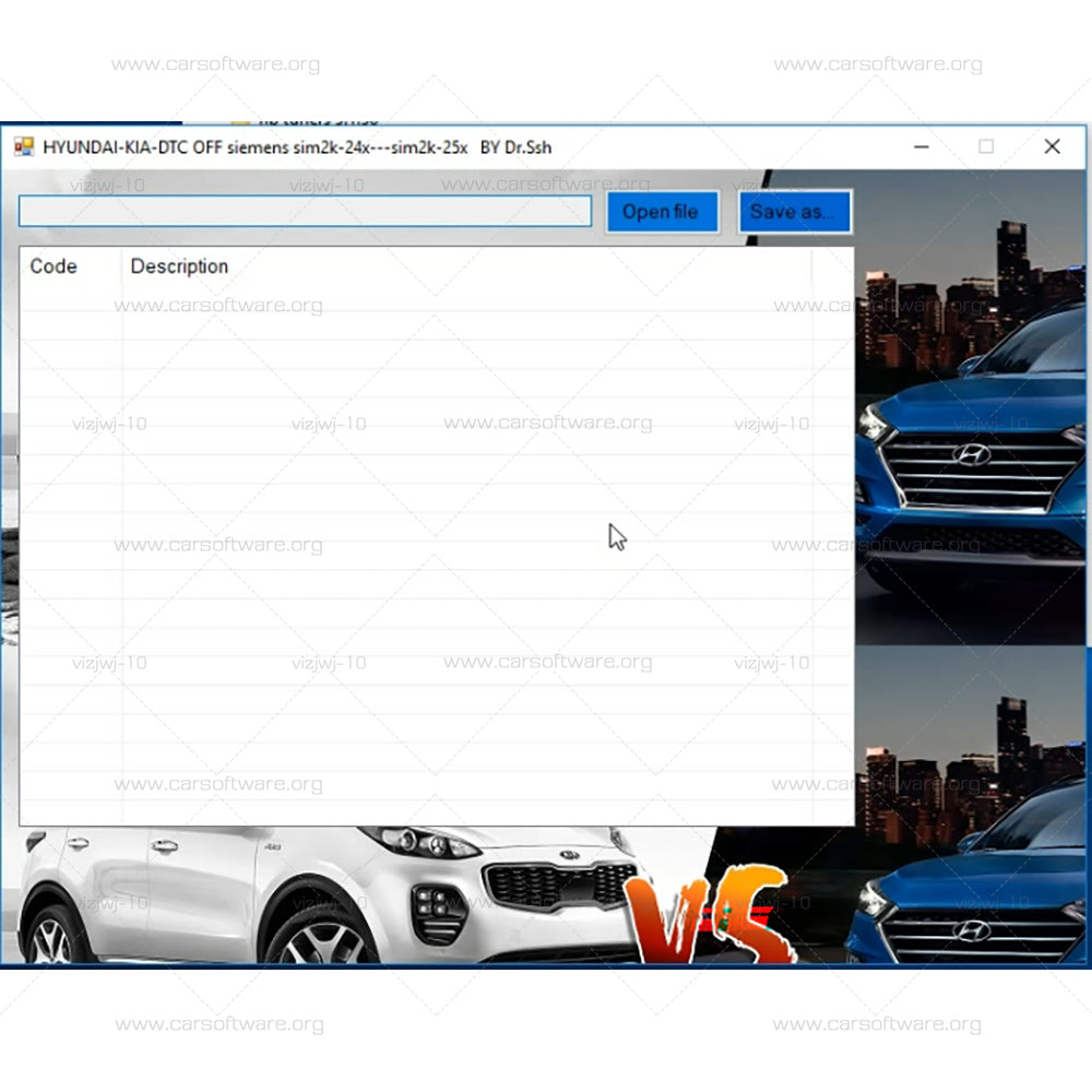 Hyundai-KIA DTC OFF Hyundai DTC OFF SIM2K-2XX DTC Disabled Software Windows 10 English sim2k 240 241 242 243 245 250 251 260 261