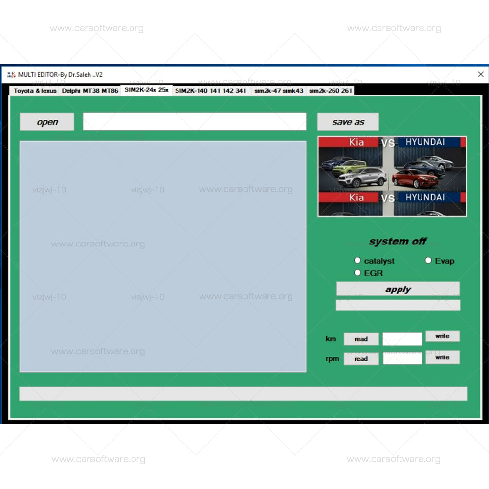 2025 MULTI EDITOR V2 with Keygen For Toyota & Lexus EVAP Catalyst EGR DPF IMV System OFF Multi Editor 2 English Windows 10