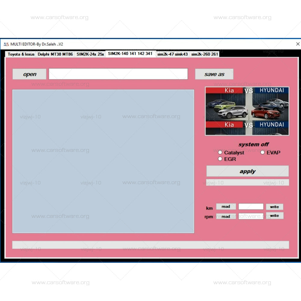 2025 MULTI EDITOR V2 with Keygen For Toyota & Lexus EVAP Catalyst EGR DPF IMV System OFF Multi Editor 2 English Windows 10