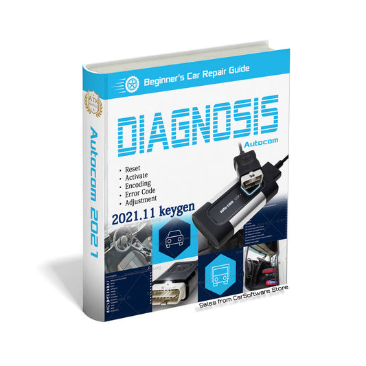 Autocom 2021.11 with keygen Car Truck Diagnostic Tool Software Read and clear fault codes 2025 Latest installation video full guide Professional Repair tools Work with DS150E 100251