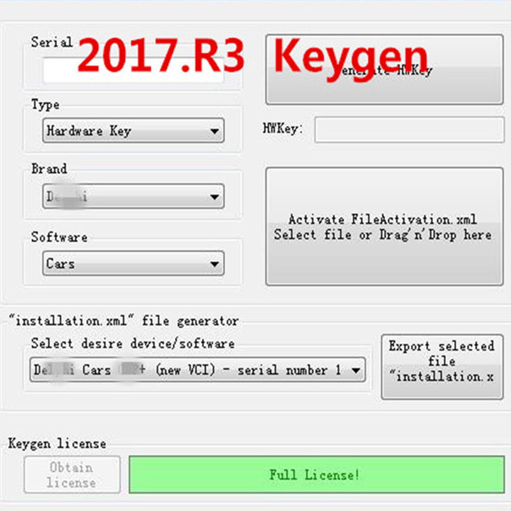 Autocom 2017.R3 with keygen Unlimited activation by youself Stable car and truck diagnostic software for long-term sales to clear error codes