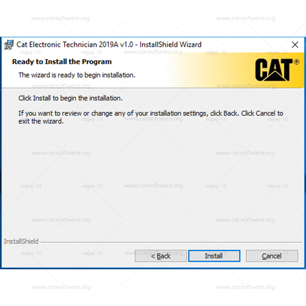 Caterpillar Electronic Technician 2019C Diagnostic Software Work with Nexiq Professional excavator maintenance software Electronic Control Module (ECM) Diagnose Communicate and Service electronically controlled