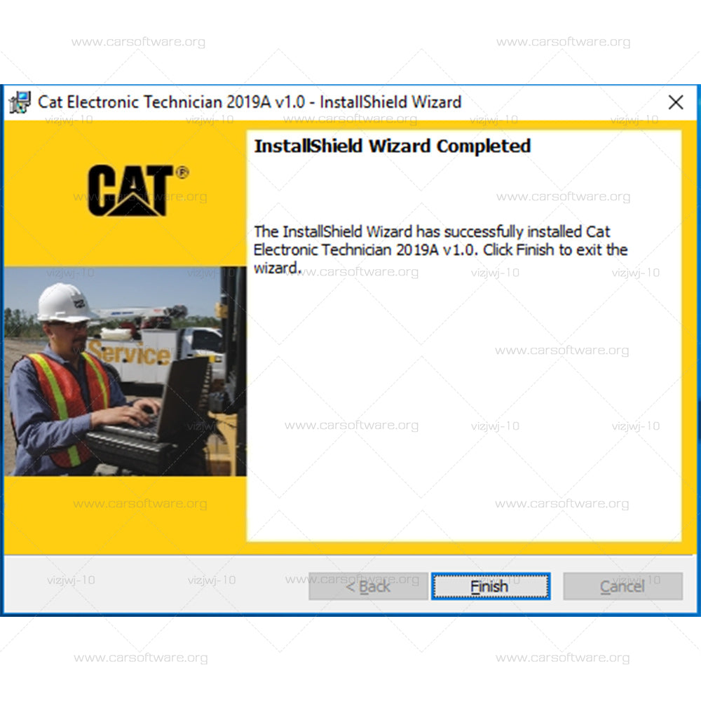 Caterpillar Electronic Technician 2019C Diagnostic Software Work with Nexiq Professional excavator maintenance software Electronic Control Module (ECM) Diagnose Communicate and Service electronically controlled