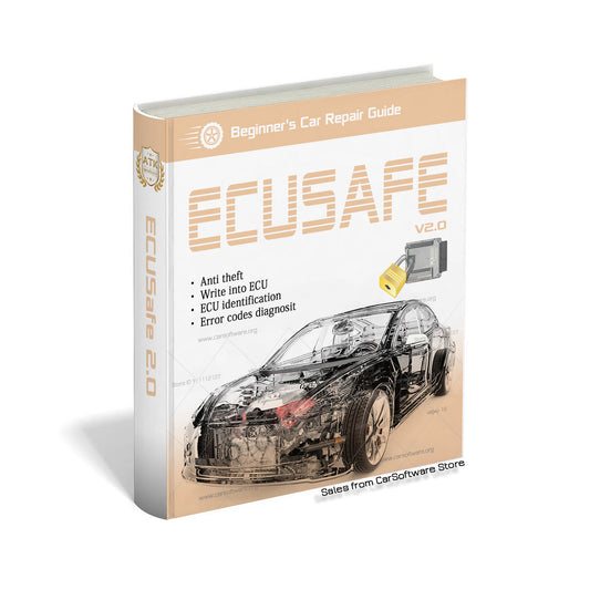 ECUSafe 2.0 ECU programming software identification of ECU Diagnosis of error codes Work with hardware Alientech KESS / KESS V2 KWP2000 Galetto all other OBD K-line or CAN flashers - original and clones