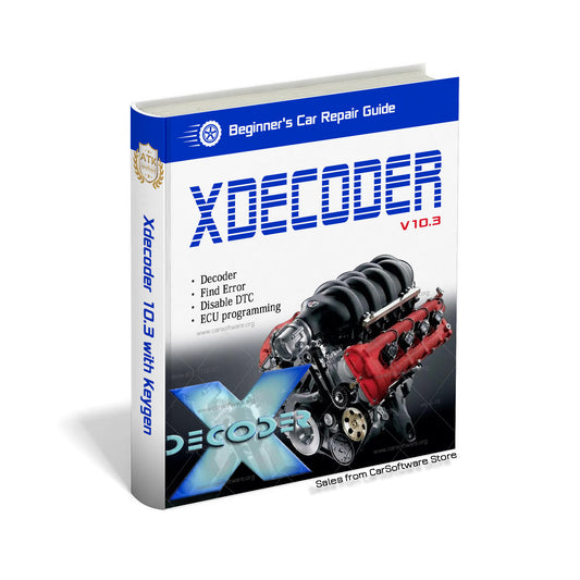 Xdecoder 10.3 with Keygen 2025 Newest DTC Remover Crack DTC OFF Delete Software Full Verison for Hyundai/VAG EDC15 EDC16 EDC17 Xdecoder Find Error ECU programming