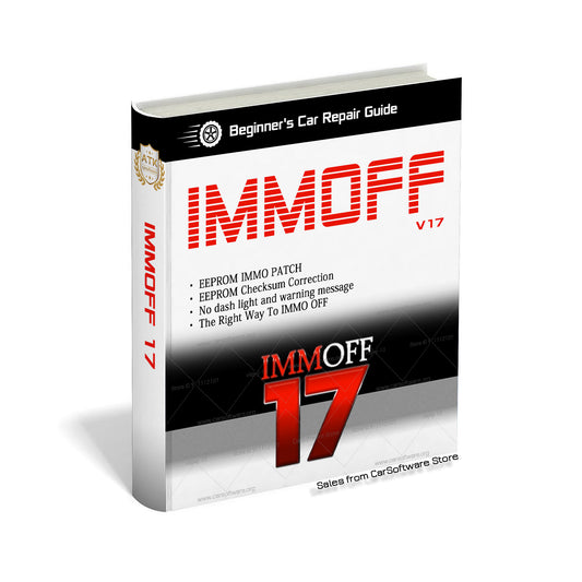 IMMOFF17 EDC17 MED17 EEPROM IMMO Disabler EEP·ROM Checksum Correction The Right Way To IMMO OFF For Audi / Citroen / Seat / Skoda / VolksWagen