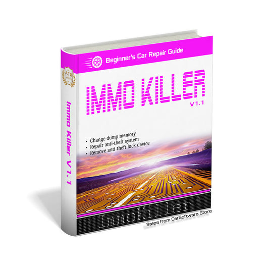 Immo Killer V1.1 is a program dedicated for repairing, by passing, virgining the vehicle immobilizer system of cars which are found in ECU