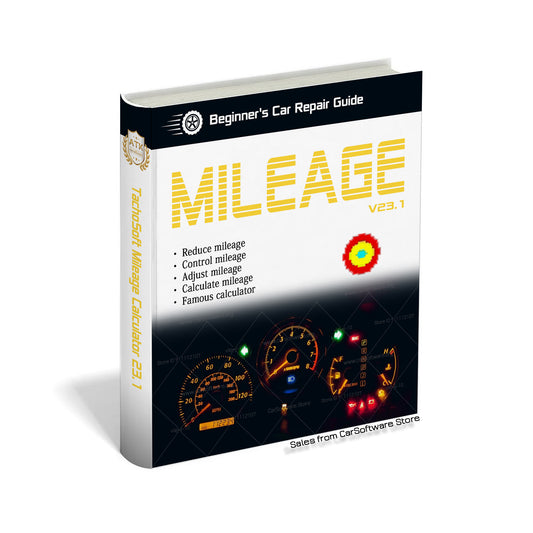 Famous calculator software Tachosoft Mileage Calculator 23.1 used to adjust mileage ECU programmers Enthusiasts Provides more than 2500 kinds of car mileage calculation