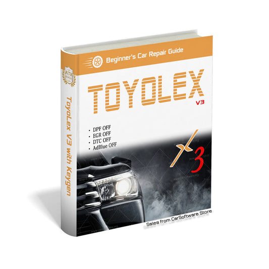 ToyoLex 3 with Unlimited Keygen for Lexus Denso Mascheramento DTC Disable Funziona for Kess Ktag Denso IMMO DPF OFF /EGR OFF /DTC OFF /AdBlue OFF