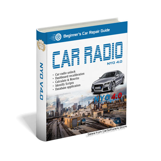 NYO 4.0 Professional vehicle maintenance software Designed for car-radio unlock and dashboard recalibration, Calculate, Rewrite, Identify Scripts.