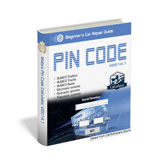WABCO Pin Code Calculator V2014.1 Electronic & Pneumatic systems Diagnostic Software designed for maintenance of trailers, trucks and buses
