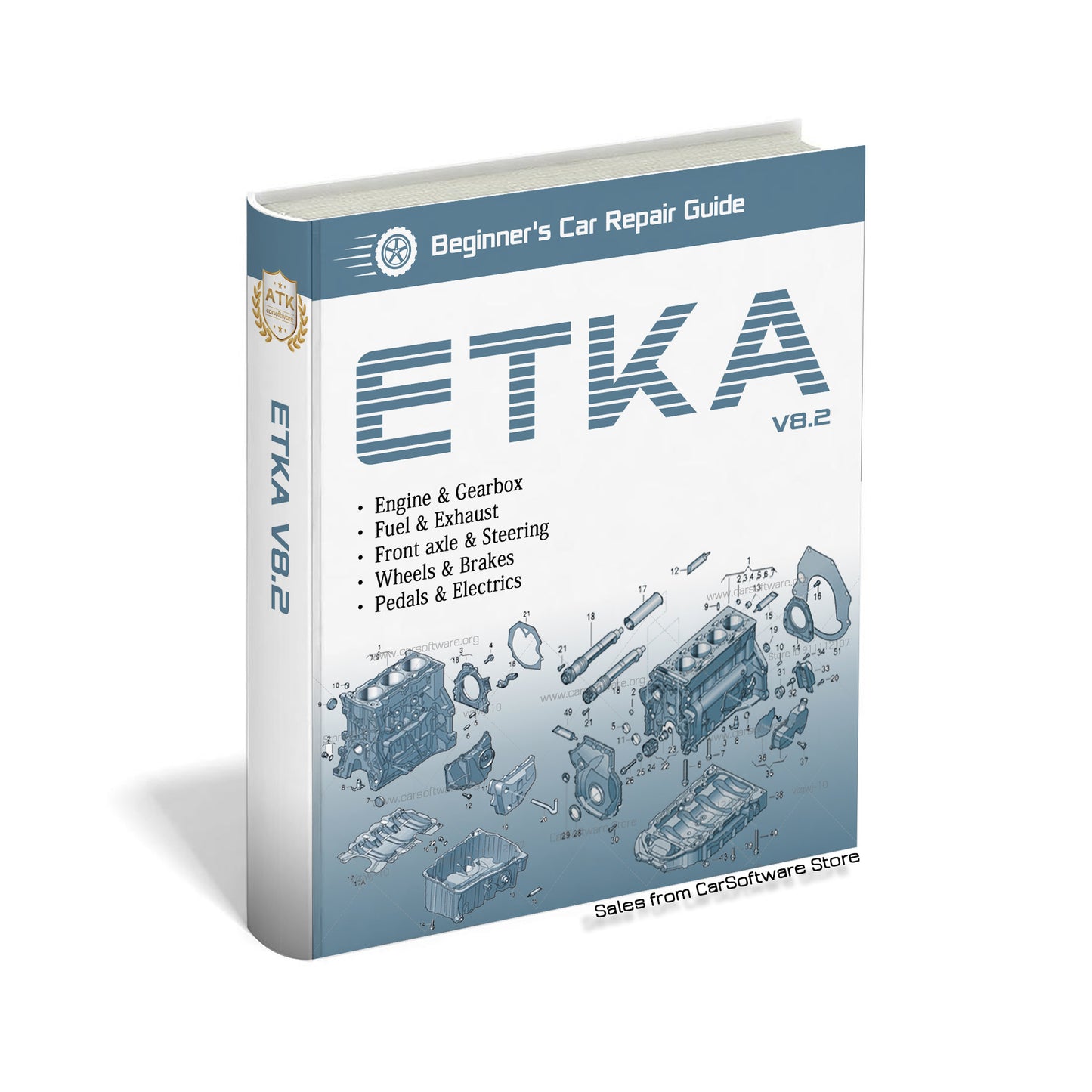 ETKA V8.2 Software Virtual Machine Version official spare parts database for Volkswagen The world's most powerful car repair software data