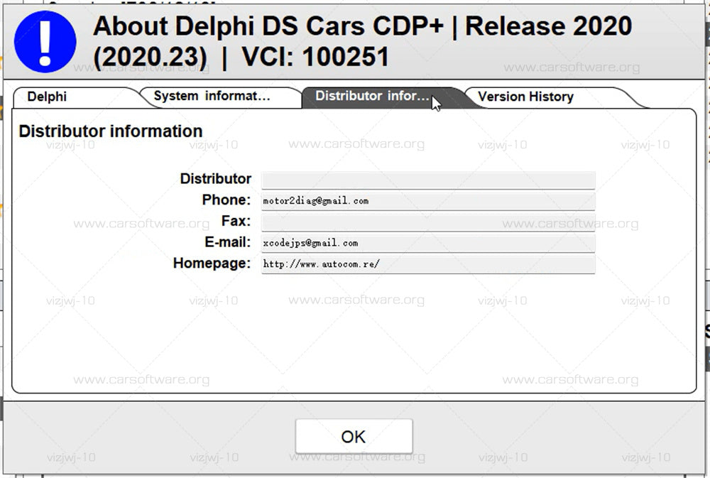 Delphi 2020.23 with Keygen Ds150e&nbsp;OBD2&nbsp;car diagnostic tools VCI CDP Light truck diagnostic software Compatible with Bluetooth supports clearing fault codes Diagnose and code, replace brake pads, read chassis number, voltage check