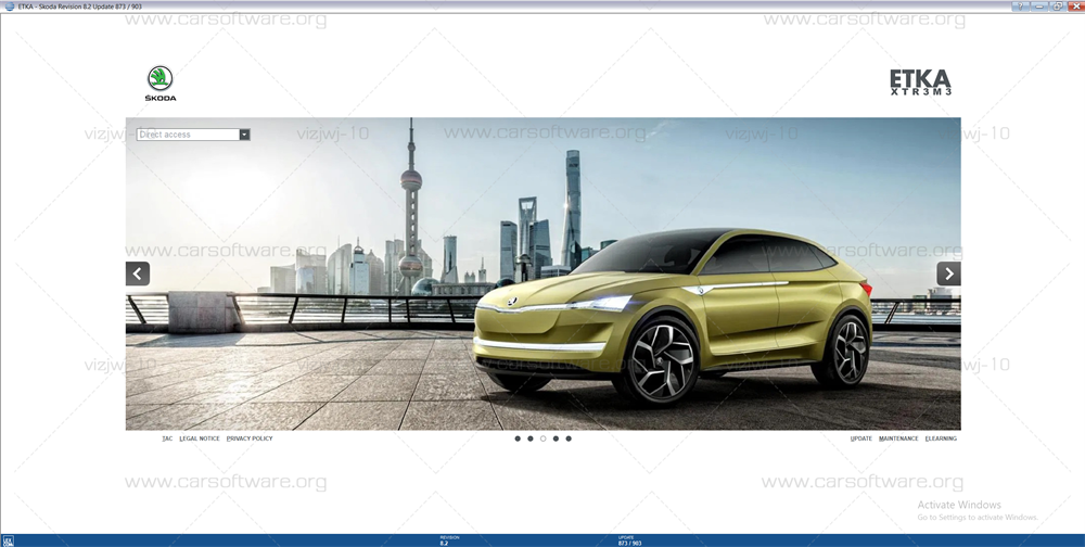 ETKA V8.2 Software Virtual Machine Version official spare parts database for Volkswagen The world's most powerful car repair software data