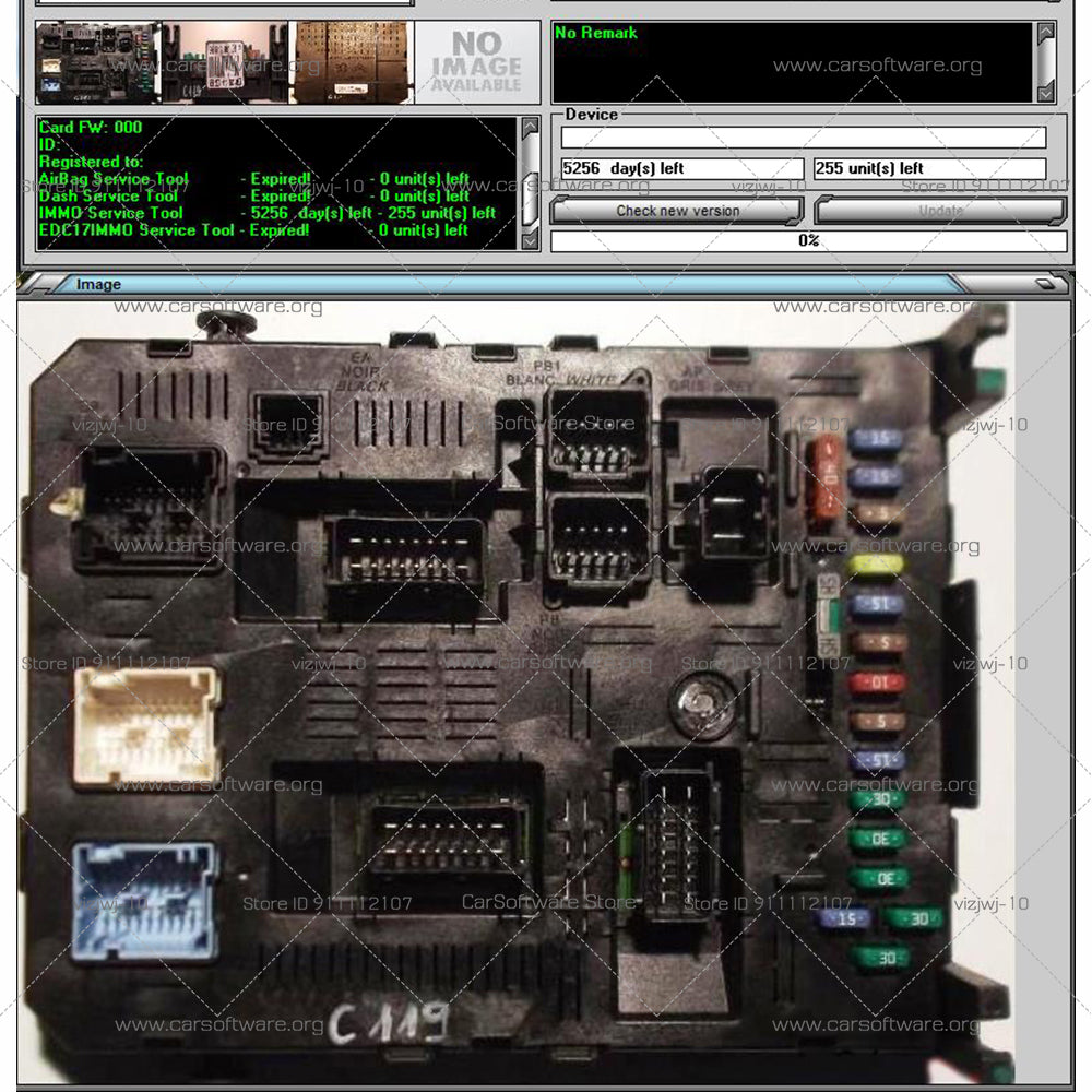 IMMO Service Tool V1.2 immo off Car software professionals working with immobilizers and calculate the pin by dump run without any installation process Professional maintenance documents