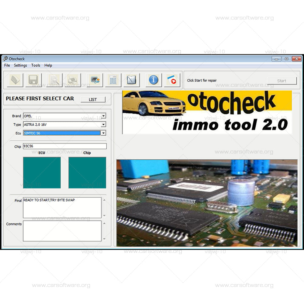 Advanced Immobilizer repair tool Otocheck 2.0 8 pin Eprom with a comprehensive coverage a must for all lock smiths and ECU repair stations