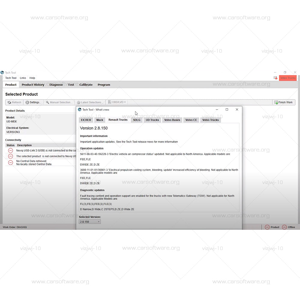 Premium Tech Tool V2.8.150 Diagnostic Software 2025 PPT 2.8.150 can diagnose, test, calibrate and program a vehicle, engine or a machine product APCI update：2023.01