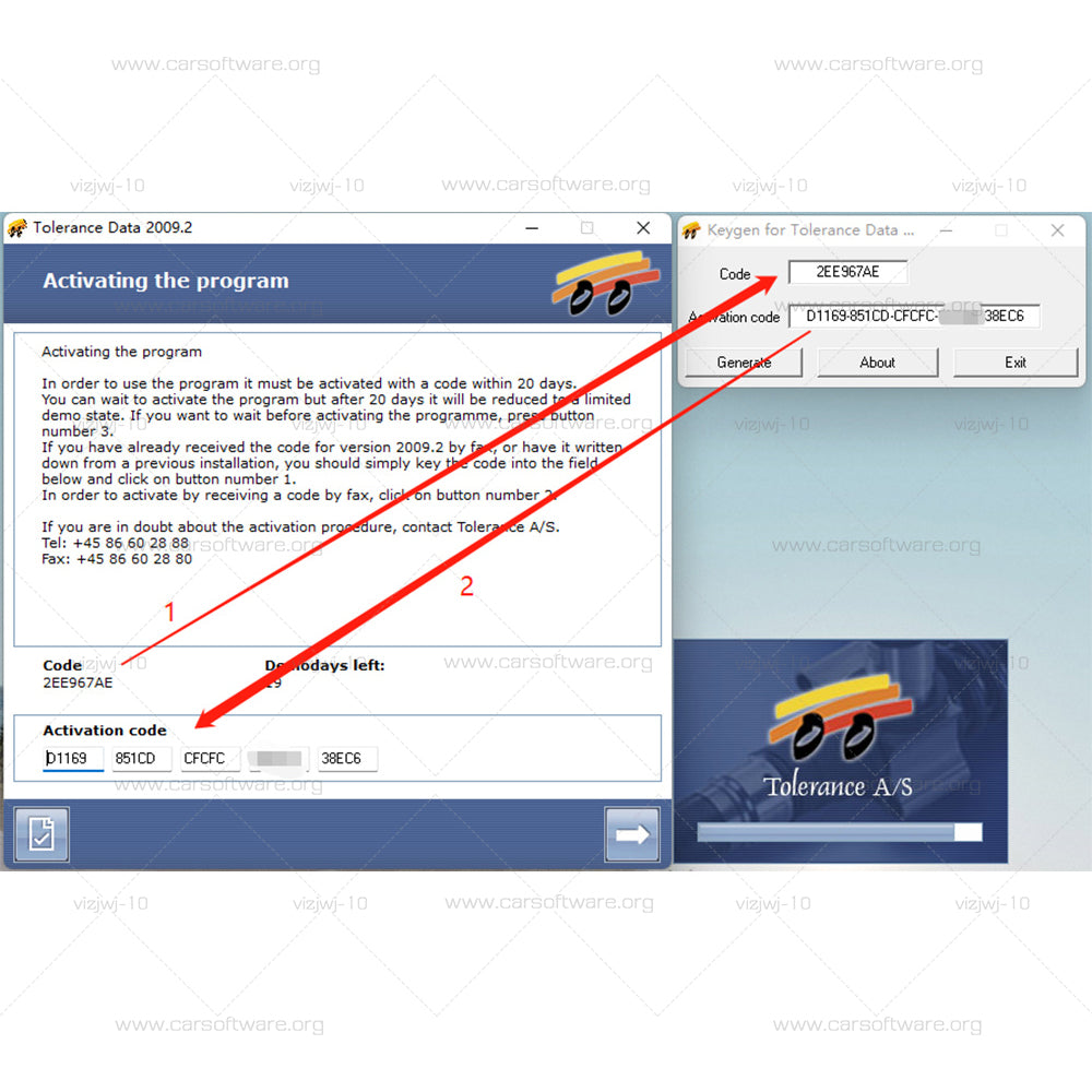 Tolerance Data 2009.2 Professional Software vehicle maintenance database information For all European, Japanese, Korean and English cars