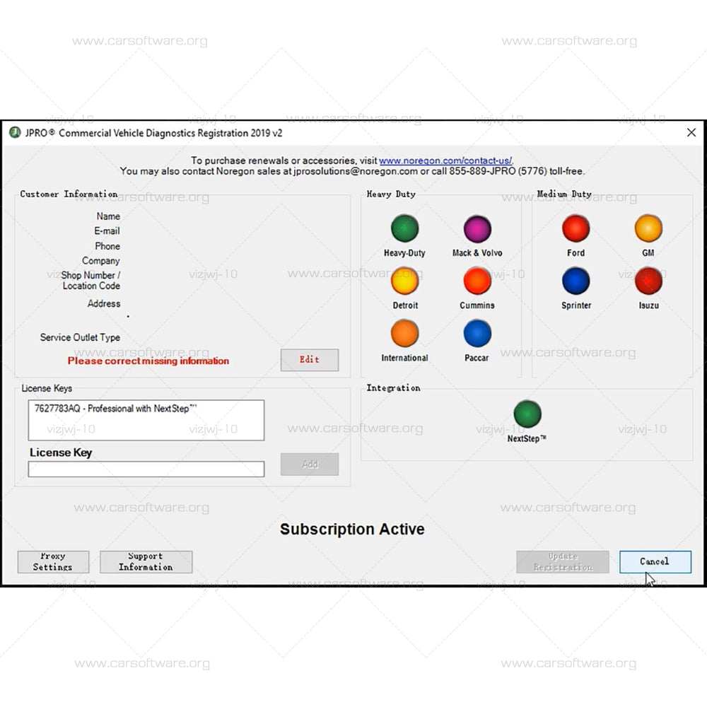 JPRO 2019 v2 Professional truck scanner Diagnostic tool available in the industry Education and Troubleshooting Features Support for Detroit /Wabco /Ford