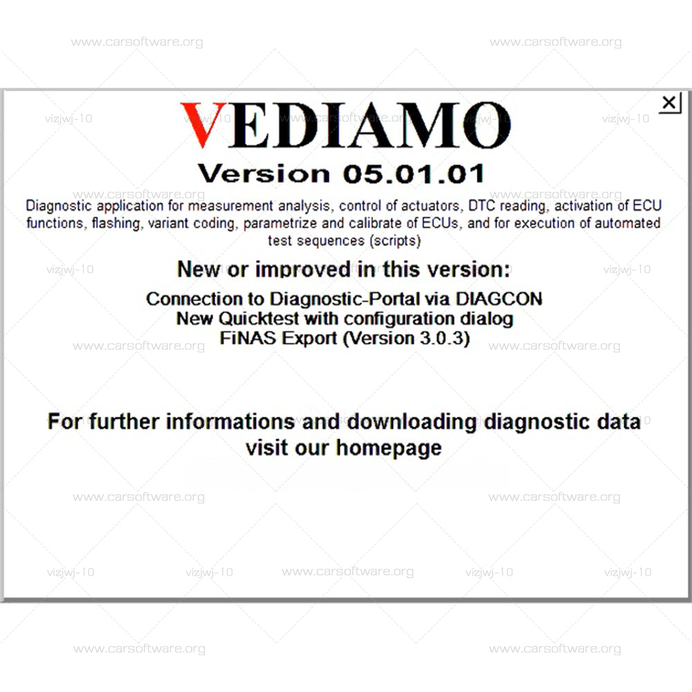 Vediamo V5.1.1 Distributed diagnostic application for engines ECU Software For Mercedes-Benz Verteilte Diagnose Expansion of the system by addition clients, Diagnostics, coding, or flashing of multiple ECUs Work with CAESAR / LUCA
