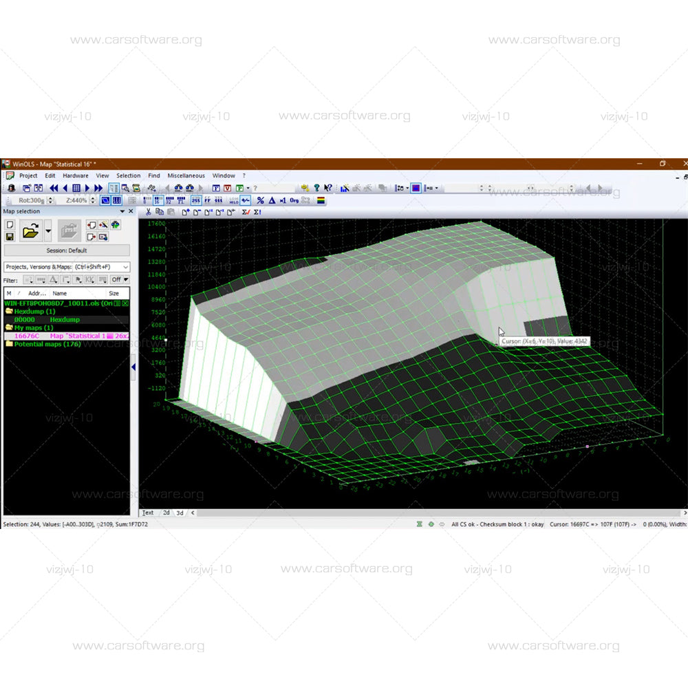 WinOLS 4.7 with keygen + ECM TITANIUM 1.61 with +26000drive +  Damos 2020 searching and finding of maps Especially to modify the memory contents of ECUs